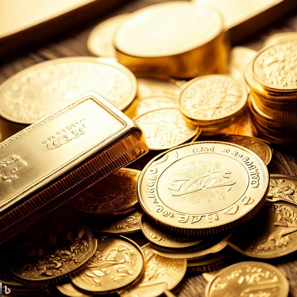 How gold gets from in the ground to being produced into a coin